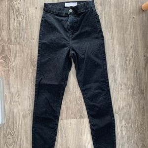 Topshop Joni skinny jeans - black - 26 petite